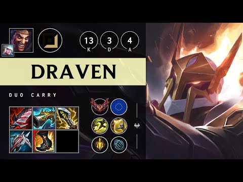 Draven ADC vs Aphelios - EUW Grandmaster Patch 25.19