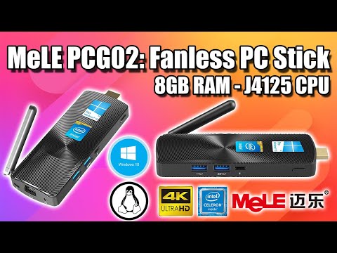 MeLE PCGO 2 It’s A Fanless Mini PC Stick With 8GB Of Ram!