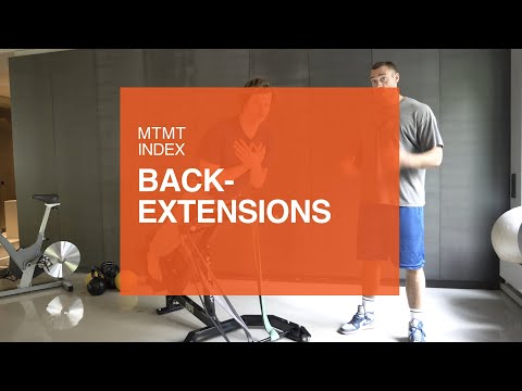 How to: Back Extensions - MTMT Index