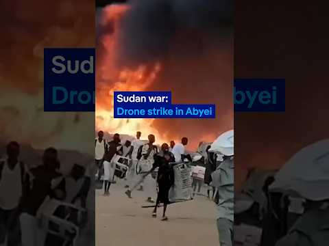 Sudan war: Drone strike on Abyei market kills over 150 | DW News