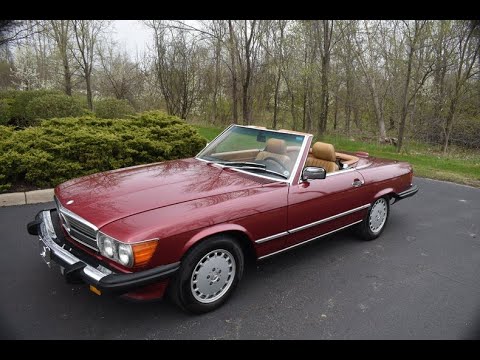 74k mile, 1989 Mercedes Benz 560SL Test Drive