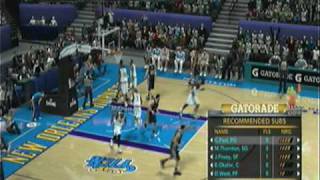 NBA 2k10 - Hornets vs. Spurs 4th