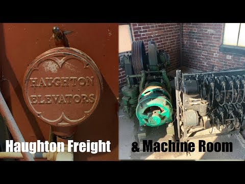 Historic Manually Controlled Haughton Freight Elevator in Indianapolis, IN
