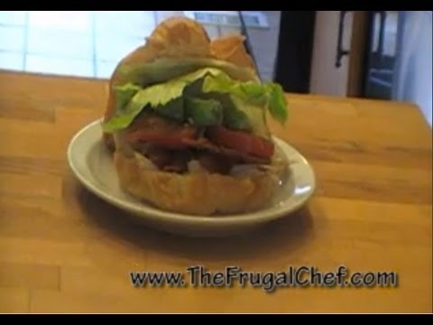 How to Make a Turkey Cobb Sandwich | The Frugal Chef