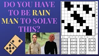 Do You Have To Be Rain Man To Solve This?