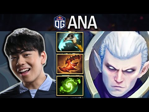 OG.ANA SMURF INVOKER WITH OVERWHELMING BLINK - DOTA 2 7.31B GAMEPLAY