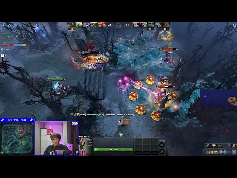 Dendi deletes 2 Heroes using RATATATA combo with corrosive haze