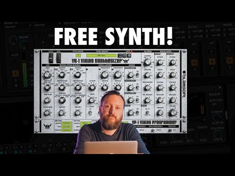 Making a bass sound with the free VK 1 Viking Synthesizer