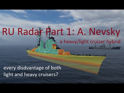 A World of Warships Roundup: RU Radar Part 1: A. Nevsky
