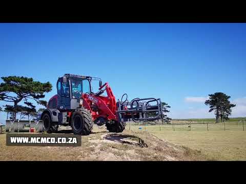 25RS Front End Loader with Bale Grabber Attachment - Useful Attachment for Handling Bales