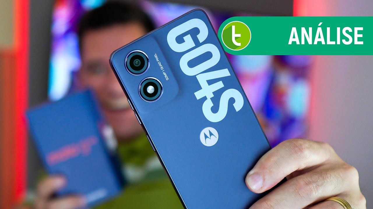 MOTO G04S: versão TURBINADA tem como FOCO sua CÂMERA | Análise / Review