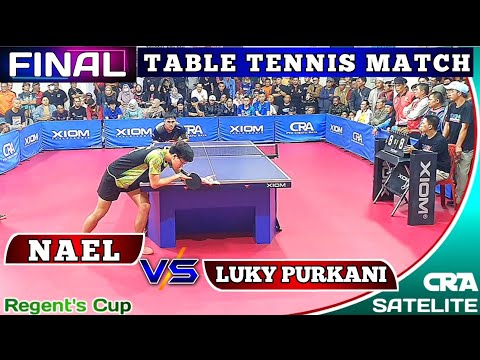 FINAL Nael STONI vs Luky Purkani Kejuaraan Tenis Meja NON PON Bupati Cup 2023