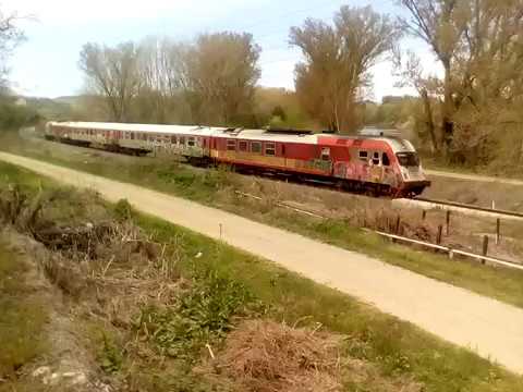 OSE AEG Train 1683 Μαρασια Έβρου 7.4.2017