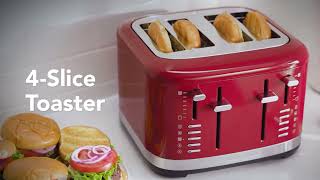 Тостер KitchenAid 5KMT4109ESX на 4 слота нержавеющая сталь