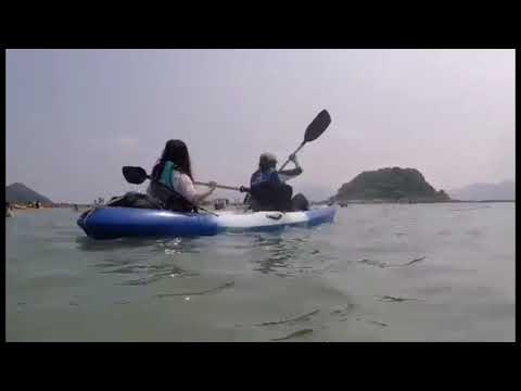 Going to beach in Saikung//nerissa macabinlar