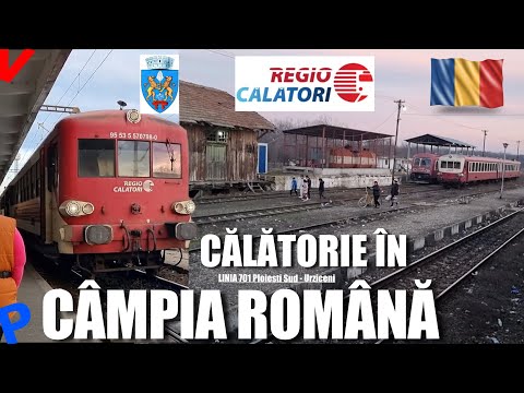 Ploiesti Sud-Urziceni | Calatorie cu trenul Regio 11483 Ploiestean aglomerat (2023)