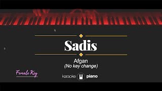 Download lagu Sadis (FEMALE KEY) Afgan (KARAOKE PIANO) mp3 Download lagu Sadis (FEMALE KEY) Afgan (KARAOKE PIANO) mp3