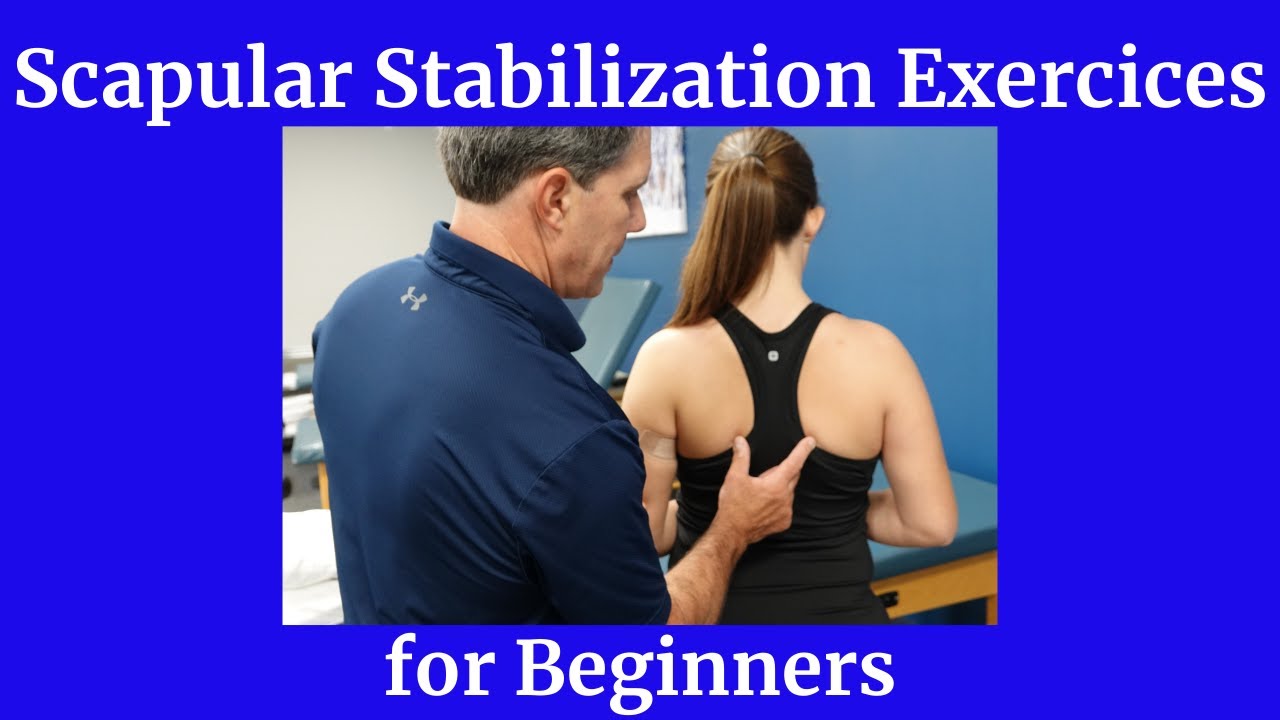 Scapular Stability Exercises (Beginner)