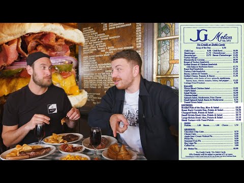 Trying Everything on the Menu at NYC’s Most Famous Burger Restaurant | Bon Appétit