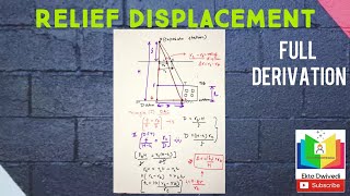 RELIEF DISPLACEMENT DERIVATION