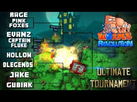 Worms Ultimate Championship! (Semifinals, Match 1: Rage vs Evanz)