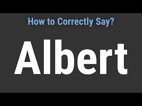 How to Pronounce Name Albert (Correctly!)
