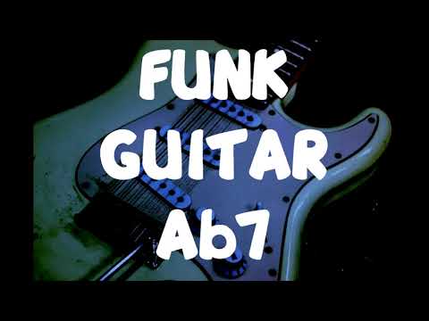 🎼 Backing Tracks Funk GUITAR - Ab7