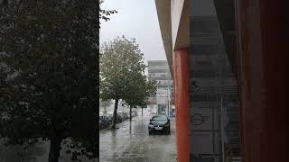 Lambretta X300 and Rain #lambretta #rain #scooter #azores #lambrettax300 #autumn