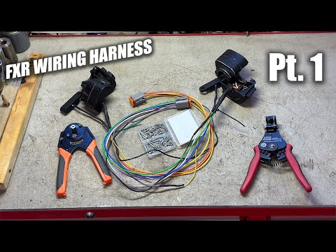 FXR M-Unit Wiring Harness Build Pt. 1 (Handle Bar Controls)