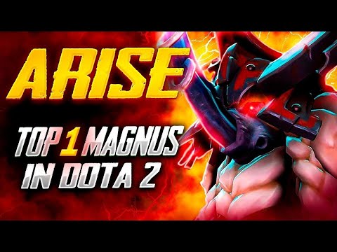 Dota 2 Best Offlane Magnus Moments By Ar1se I Transitioned Into Carry To Win The Game!