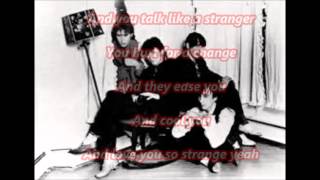 The Psychedelic Furs - Like a Stranger (Lyrics)