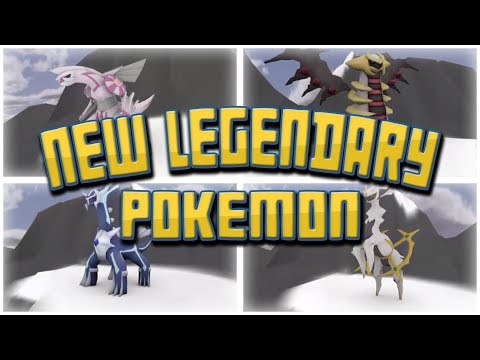 PALKIA, DIALGA, GIRATINA, ARCEUS *NEW POKEMON*  | PIXELMON UPDATE TRAILER REVIEW