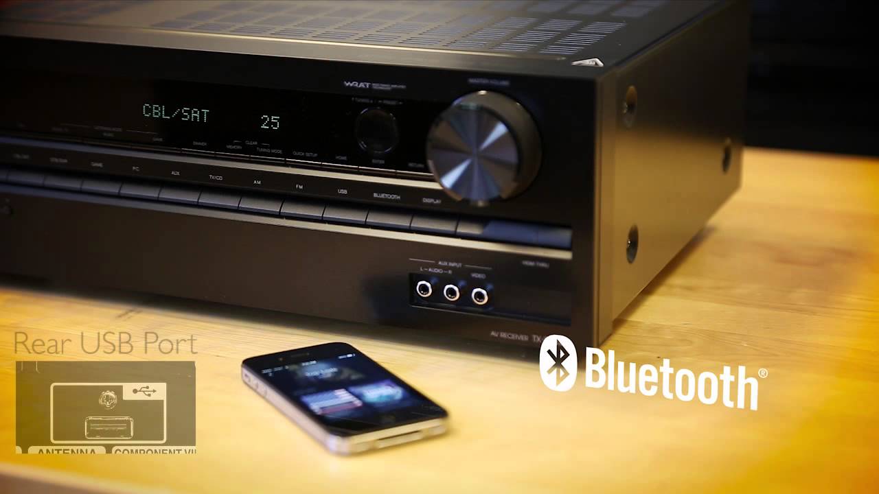 video Amply xem phim Onkyo TX SR333 chính hãng 0