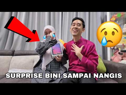 BINI MENGIDAM IPAD MINI 😂 AQIL BUAT SURPRISE DEKAT ILIYA SAMPAI NANGIS 😢❤️