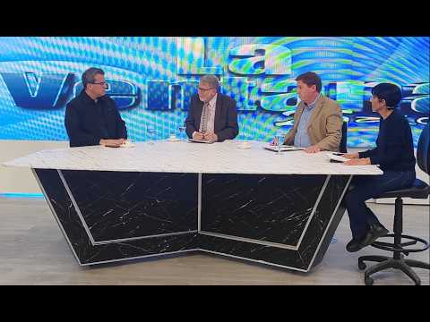 Fería del libro en Rawson. Estado de la Ruta 20 y María Elina Mayorga y el Coro Arturo Beruti