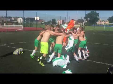 Radość orlików po wygranej rundzie!