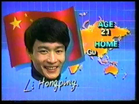 Olympics - 1984 Los Angeles - ABC Profile - Chinese Diver Hongping Li  imasportsphile
