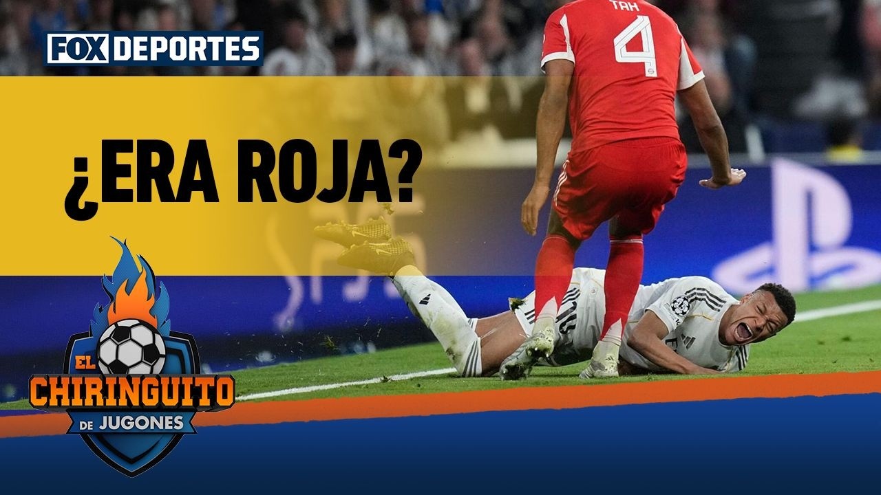 😳🚨 La patada contra KYLIAN MBAPPÉ de JONATHAN TAH, ¿era para TARJETA ROJA? | El Chiringuito