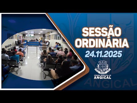 SESSÃO ORDINÁRIA 24.11.25