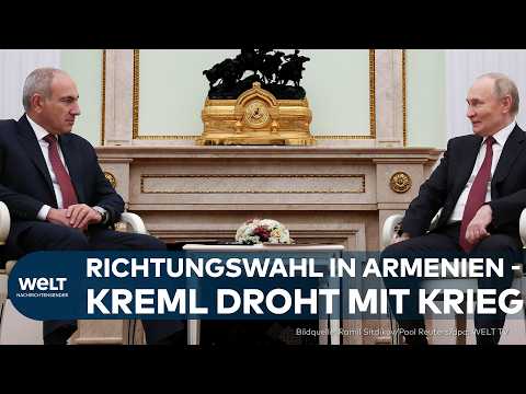 Video Thumbnail: WAHL IN ARMENIEN: Richtung EU oder Russland? Putin greift nach dem Land – Kreml droht mit Krieg!