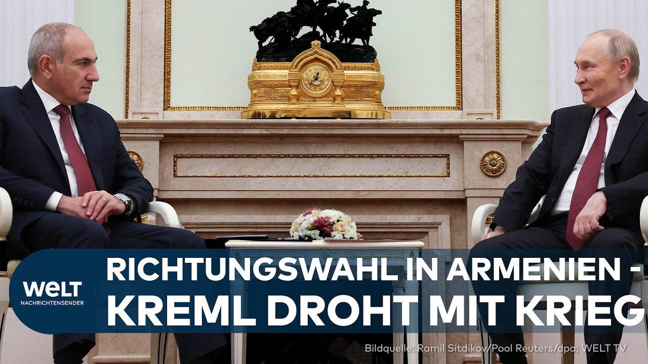 WAHL IN ARMENIEN: Richtung EU oder Russland? Putin greift nach dem Land – Kreml droht mit Krieg!