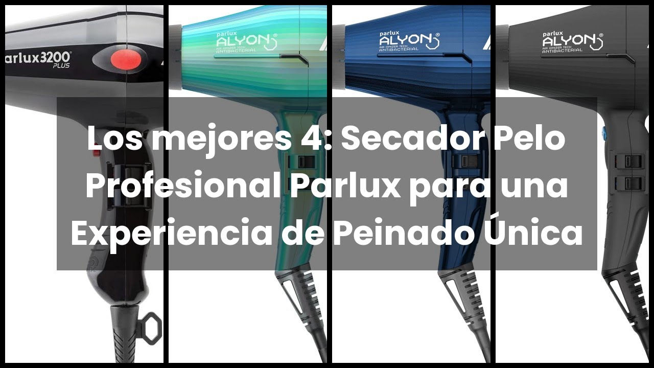 【SECADOR PELO PROFESIONAL PARLUX】
