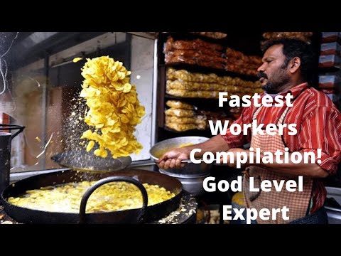 BEST OF- FASTEST WORKERS IN THE WORLD COMPILATION- God Level Expert