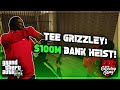 Tee Grizzley 100 Million Dollar Bank Heist Throwback GTA 5 RP Grizzley World RP