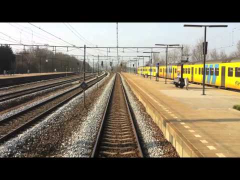 Driver's Eye View local train Utrecht - Weesp - Hoofddorp