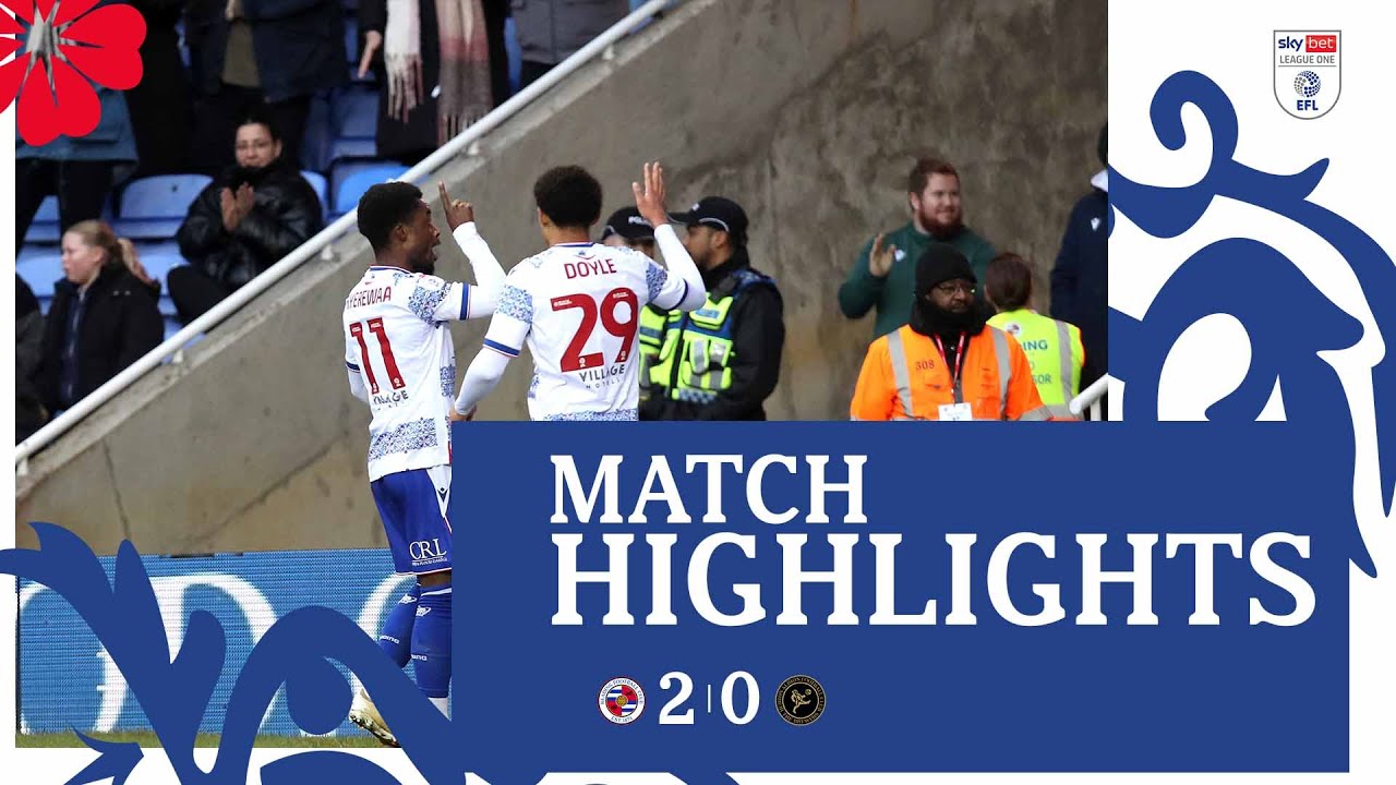 Goals & Highlights: Reading vs Burton Season 2025/2026