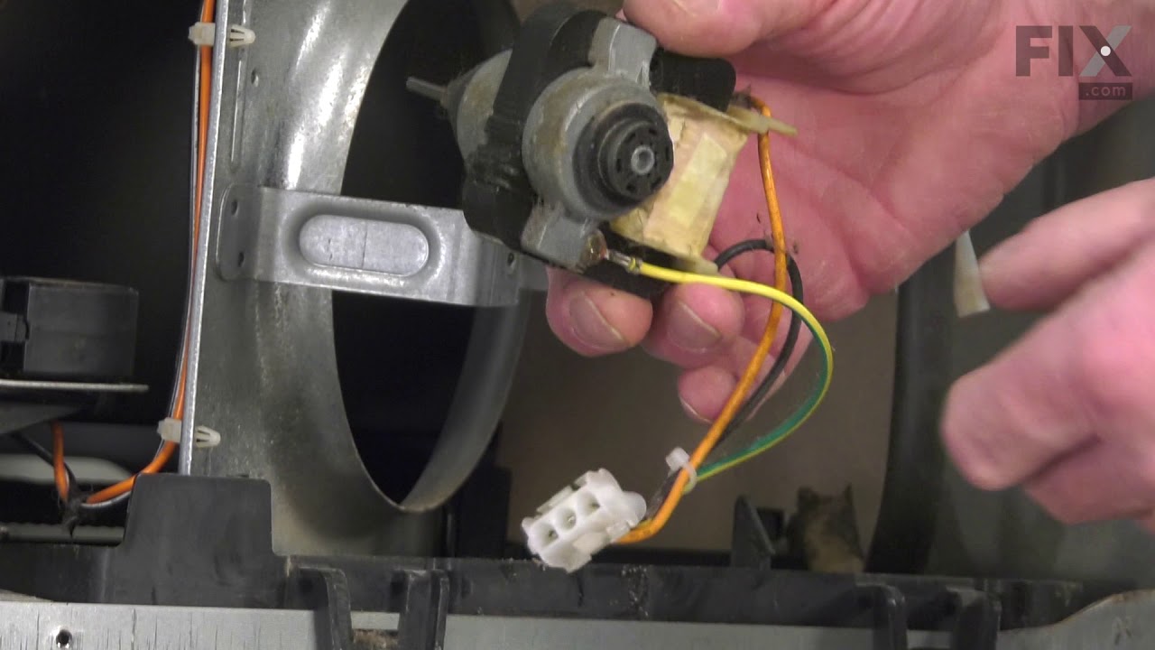 Replacing your General Electric Refrigerator Condenser Fan Motor