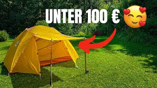 Günstiges 2 Personen Zelt - Unigear Space Dome Review