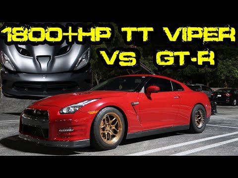 1800hp+ Calvo Motorsports Viper vs Texas Killer 1300hp+ Fabshop R35 GT-R