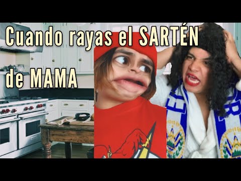 Cuando rayas el sartén de MAMÁ 😩🍳🤣